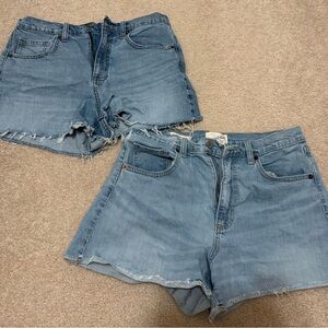 Universal Thread Light Blue Jean Shorts